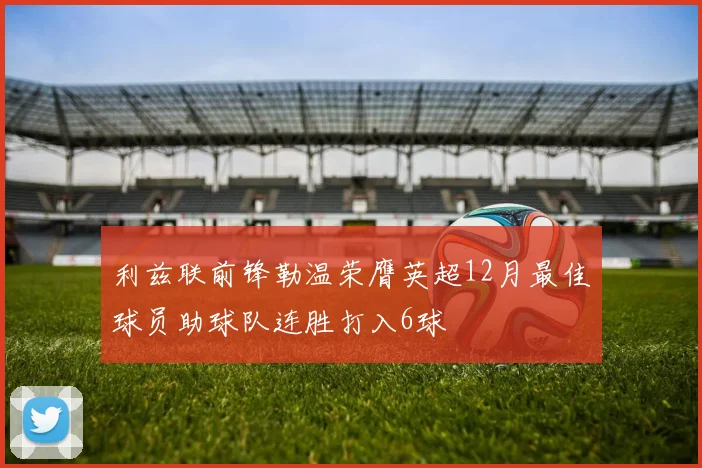 利兹联前锋勒温荣膺英超12月最佳球员助球队连胜打入6球